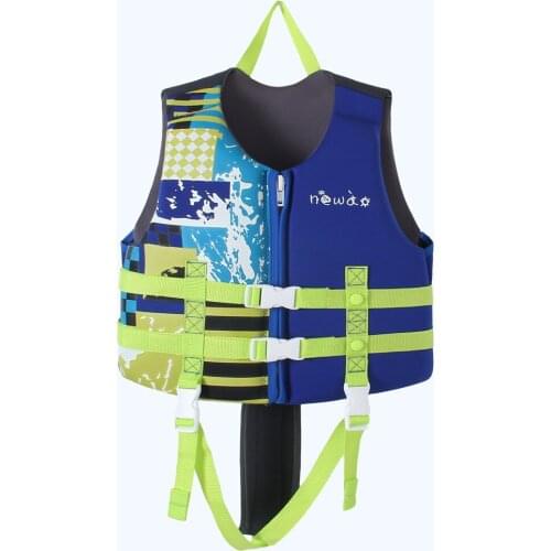 Water Sports Kayaking Boating Swimming Drifting Life Vest Bathing Suits Kids Swimming Jacket Neoprene Safety Life Vest