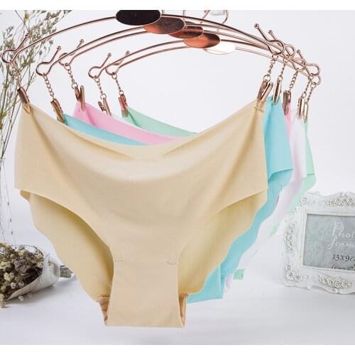 New Cute Girls Ultra-thin Women Seamless Panties Underwear Fashion Female Sexy Lingerie Traceless Briefs