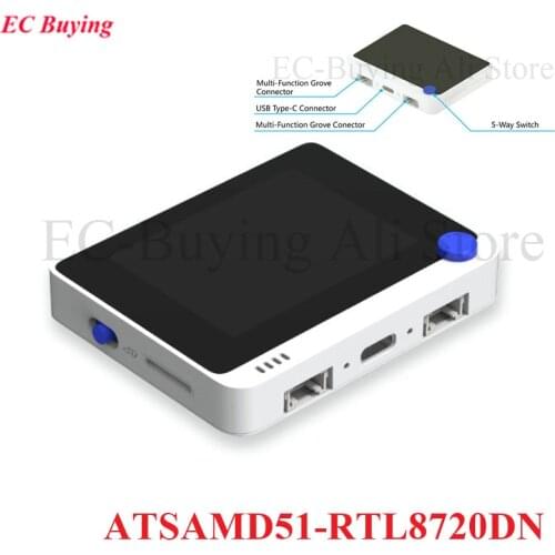 Wio Terminal ATSAMD51-RTL8720DN ATSAMD51 Core with Realtek RTL8720DN BLE5.0 BLE 5.0 WiFi 2.4G/5G Dev Board Development Board