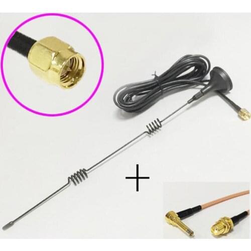 3G Antenna 5dBi 800-2170 MHZ magnetic base 3M extension cable SMA male +SMA Female Connector To MS156 Male Connector RG316 Cable