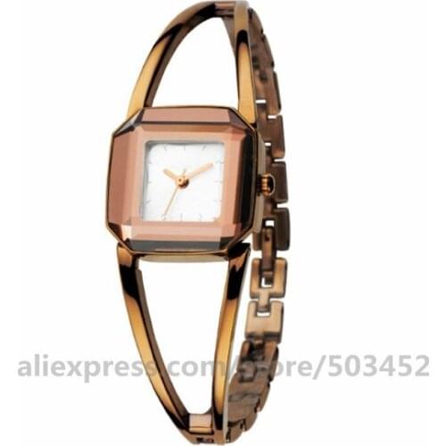 100pcs/lot 103051 No logo часы наручные Wholesale Woman Watch Simple Clock For Women Lady Steel Ladies Bracelet Watch