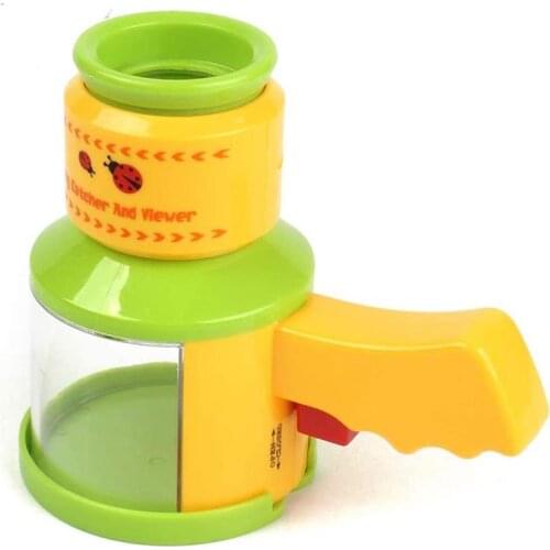 Kids toys Insect Bug Catcher and Viewer Set Microscope Science Nature Experiment Toys Early Educational toys for children Gifts