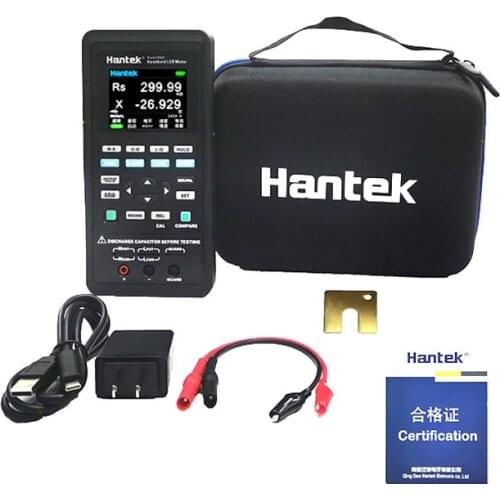 Hantek Digital Oscilloscpe Software 1832C/1833C Handheld LCR Digital Bridge Measurement Inductance Capacitance Resistance