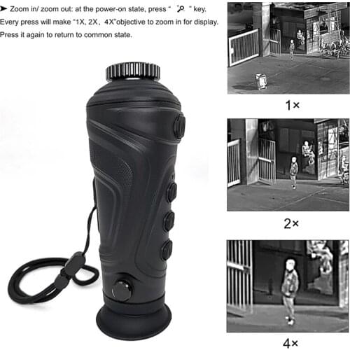 HT-A3 Digital 2X/4X/8X Zoom Infrared Imager 384*288 NETD Resolution for Hunting Night Vision