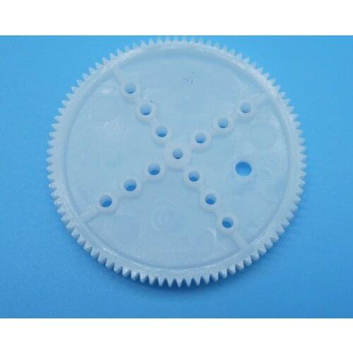 902A 0.5M Big Gear Wheels 90 Tooth Plastic Motor Reduction Gear Scientific and Technological Model Toy Fittings 1PC