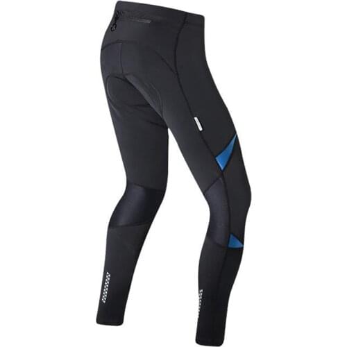 Santic 2019 Men Cycling Tights Pants Summer Autumn 4D Padded Long Road MTB Bicycle Pants Reflective Bike Long Trousers Ciclismo