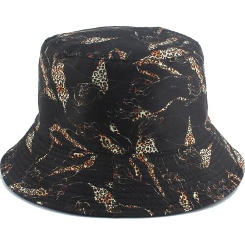 2021 Summer Bucket Hats Women Men Panama Hat Reversible Fishing Hat Streetwear Fisherman Cap For Boys/Girls Bob Femme Gorro