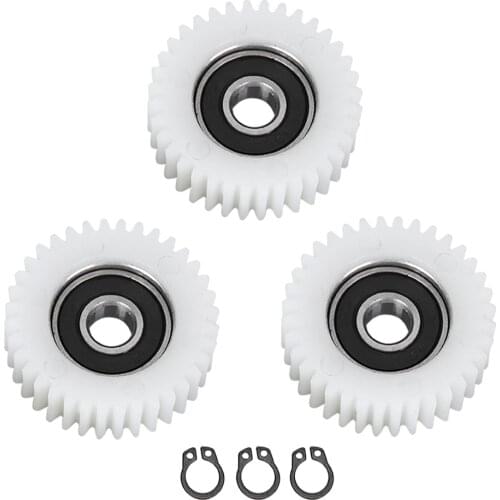 3PCS Nylon Professional 36 Tooth E-Bike Motor Gear Clutch Equipment Tool Accessory Gear Electric Car