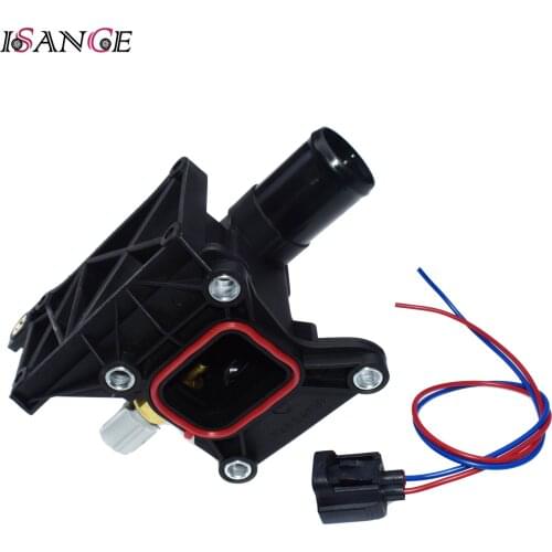 Engine Coolant Water Outlet Gasket + Sensor + Wiring Connector Harness Pigtail Plug For Mazda 3 5 6 CX-7 LF941517Z LF94-15-17Z