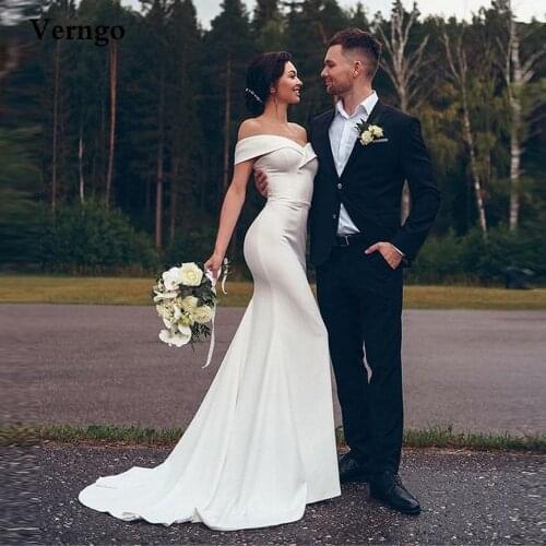 Verngo Mermaid Silhouette Wedding Dresses