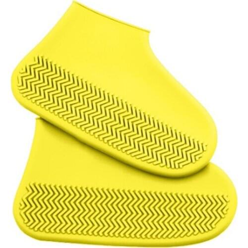 Waterproof Shoe Cover Silicone Material Unisex Shoes Protectors Rain Boots for Indoor Outdoor Rainy Days