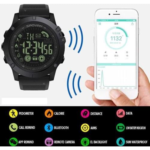 2019 PR1 Bluetooth Smartwatch IP67 Waterproof Wearable Device Digital Wristwatch Fitness Smart Watch Men Women For Android IOS