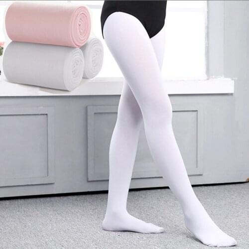 3pcs Children Girls Ballet Dance Tights Kids Nylon Leggings Gymnastics Dance Ballet Pantyhose 80D 3 Pairs