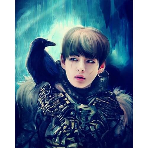 Rhinestone 5D DIY Diamond Painting Korean Star Cross Stitch Square Diamond Mosaic Art Pattern Diamond Embroidery Home Decor