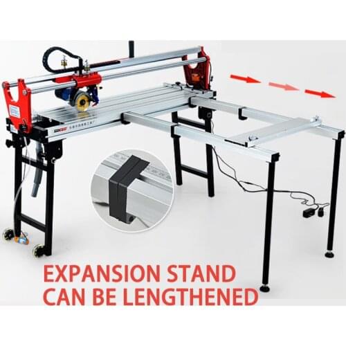 Automatic multi-function electric desktop tile cutting machine stone floor tile push knife water knife 45 degree chamfer