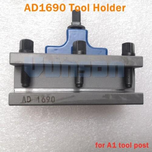 TOOA1 AD16*90 European Style Turing and Facing tool holder for A1 type Lathe Swing Diameter 150~300mm QCT Quick Chang Tool Post