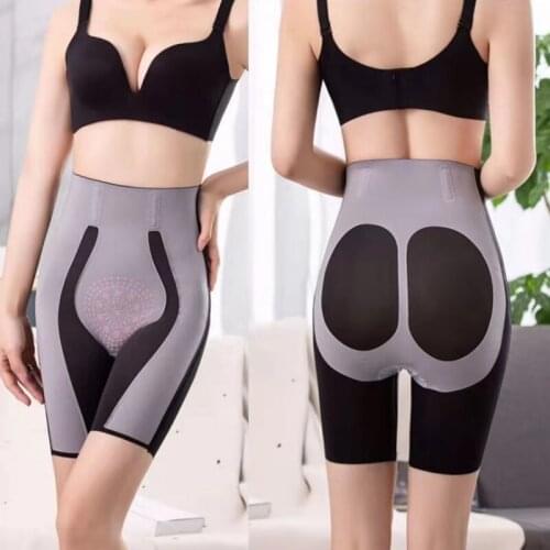 Women Butt Lifter Seamless Hip Enhancer Underwear 4 Steel bone Waist And Hip Control Shapewear Boyshorts Booty Body Shaper Panty