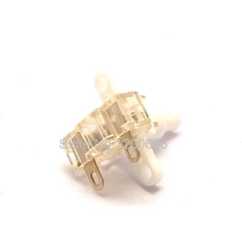 Pushbutton switch Transparent button switch button PBS-04 10A / 250V self-locking switch