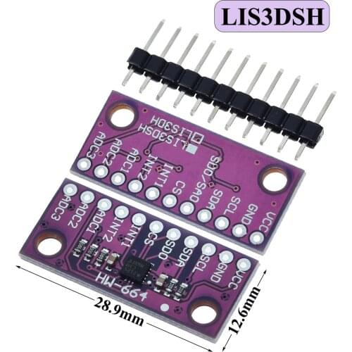 LIS3DSH high-resolution three-axis accelerometer triaxial accelerometer module LIS3DH for Arduino