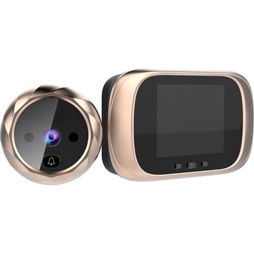 New 2.8 inch LCD Color Screen Digital Doorbell Smart Electronic Peephole Night Vision Door Video Camera Viewer Outdoor Door Bell
