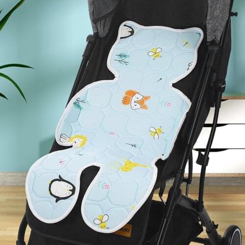 Summer Stroller Cooling Pad Breathable Stroller Mat Mattress Baby Car Seat Cover Cushion Stroller Accessories Dropshipping