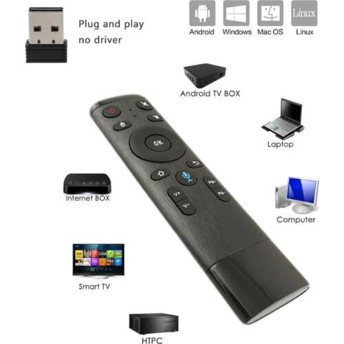 Q5 Voice Control Gyro Air Mouse With Microphone 3 Axis Gyroscope Remote Control For Smart TV Box K1KF