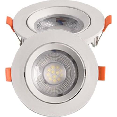 LED Downlight Recessed Round Ceiling Lamp For Living Room Background Wall Downlight CRI Detachable Spotlight Interior Lighting