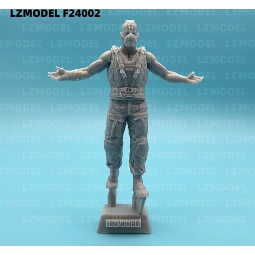 1/24 Scale Die-cast 75mm Resin Soldier Needs To Be Colored By Hand By Hand Bain Toy Model Free Shipping