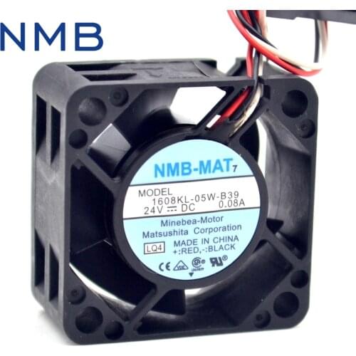 1pcs 40*40*20mm 40mm 1608KL-05W-B39 4020 24V 0.08A Fanuc cooling Fan Heatsink for NMB