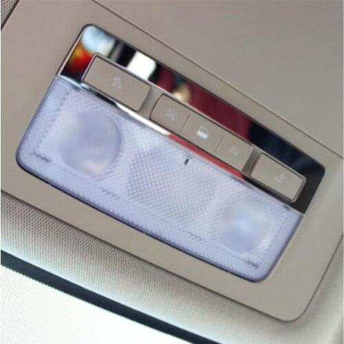 1pcs Stainless Steel Car Reading Light Frame Cover sticker Case For Vauxhall Opel Mokka Buick ENCORE 2013-2016 Car Styling