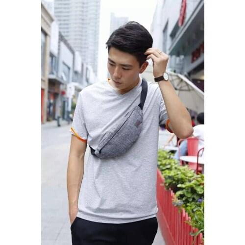 1 Piece Nylon Fashion Women Belt Bags Convenient Mens Waist Bags Unisex Waist Packs Solid Color Fanny Bag Man Bum Bag Female