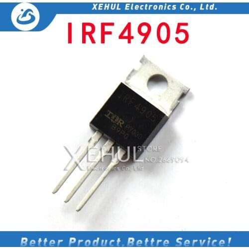 10PCS /50PCS /100PCS IRF4905PBF TO220 IRF4905 TO-220 IRF4905P Power MOSFET new and original