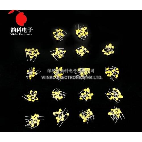 18values*10pcs =180pcs Monolithic Ceramic Capacitor 20pF~1uF ceramic capacitors Assorted Kit