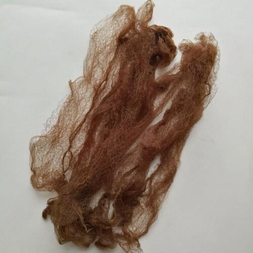 30pcs Brown Invisible Small Mesh 20 Inches Stretch Length Hair Styling Net Hair Caring Net