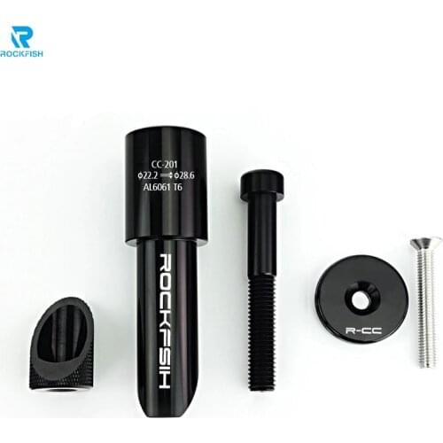 Rockfish 20.8mm 22.2mm Balance Bike Stem Adapter For Strider Kid Headset Hanging Core 12 Inch Head Tube Vertical Core Conversion