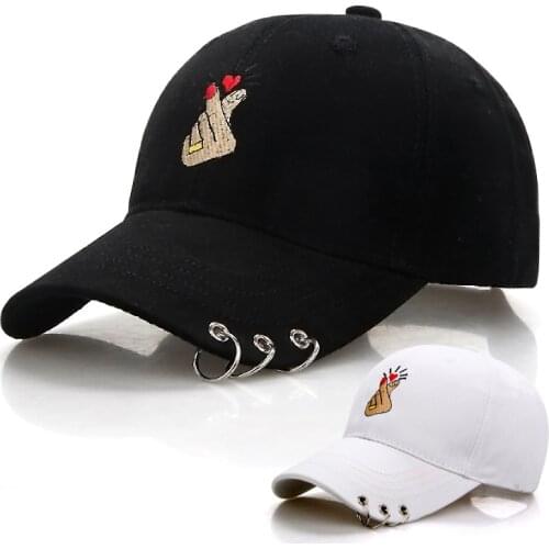 Black Adult BTS Ring Finger Love Adjustable Iron Ring Baseball Caps Snapback Cap Casquette Hats Fitted Casual Gorras Dad Hats