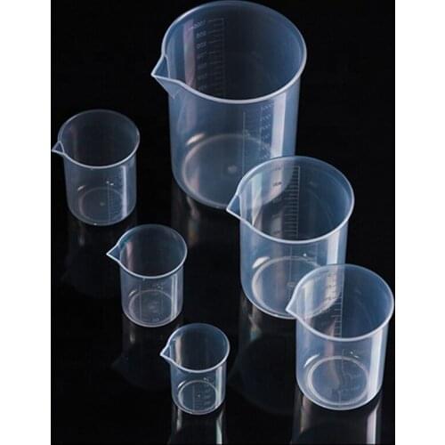 7pcs/set Lab Laboratory Plastic Beaker
