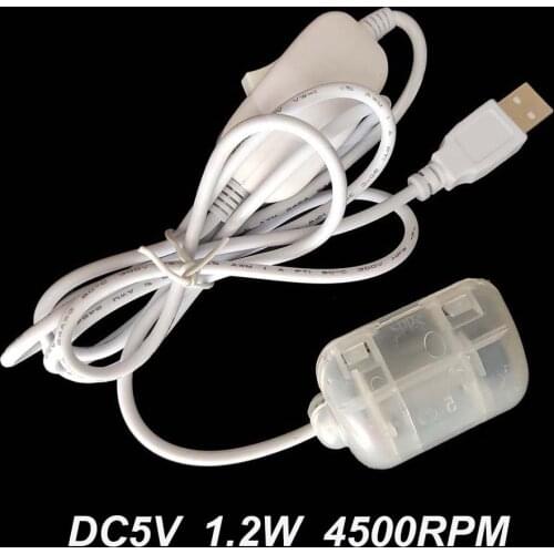 Micro Massage USB Vibration Motor 4500rpm With Controller Switch 2 Speed Frog Feeder