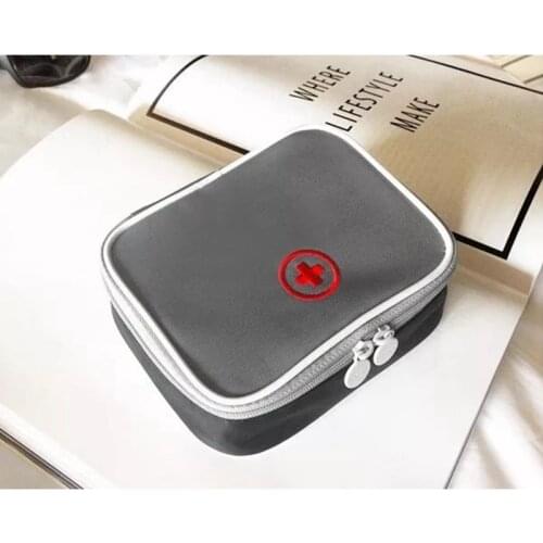 Cute Mini Portable Medicine Bag First Aid Kit Medical Emergency Kits Organizer Outdoor Household Medicine Pill Storage Bag