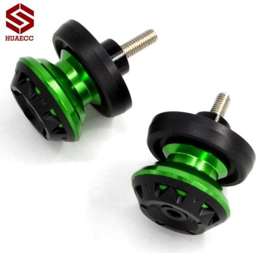 Motorcycle 6mm 8mm 10mm Swingarm Spools Screws Slider for Kawasaki Z750 Z1000 Ninja 250 ER6 Z250 ER6N ER6F Z900 Z800