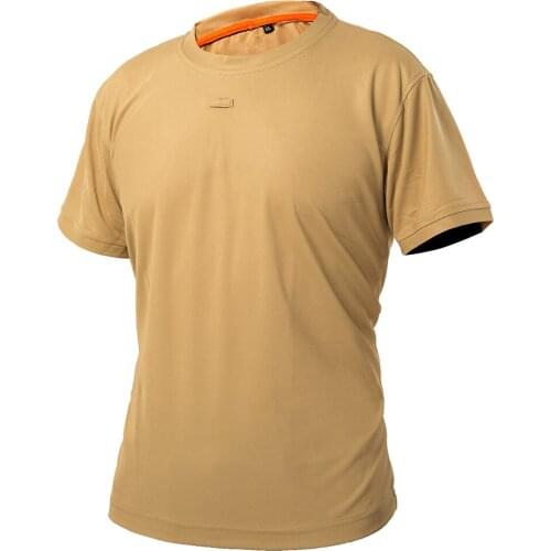 Mens Tactical T-Shirt Military Army Casual Shirt Base Collection Solid Color Outdoor Hunting Quick Dry T Shirt