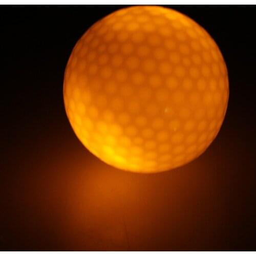 New Colorful LED Light Up Golf Balls Official Size Weight for Night Golfing
