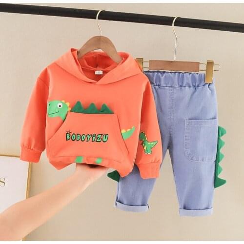 Baby Girls Clothes Dinosaurs Girls Clothing Toddler Tracksuit For Girl Spring Autumn Tracksuit Kids
