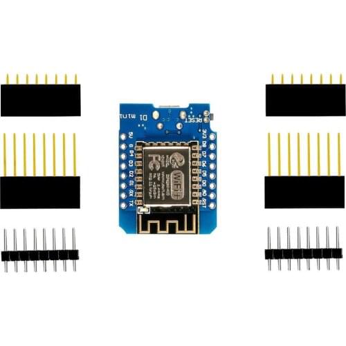 ESP8266 ESP-12 ESP-12F CH340G CH340 V2 USB WeMos D1 Mini WIFI Development Board D1 Mini NodeMCU Lua IOT Board 3.3V With Pins
