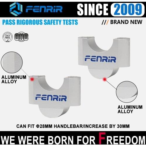 22MM Motorcycle Handlebar Riser for Honda Pcx125 Grom MSX Monkey TRX450/400/350/250 CRF250/110 CB300 CB500 NT700 XR650/400/250