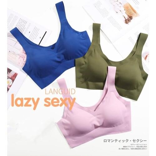 Sexy Bras for Women Push Up Bra Seamless Pink Bra Wire Free Lingerie Sexy Womens Underwear Plus Size Bra Top Women Bralette