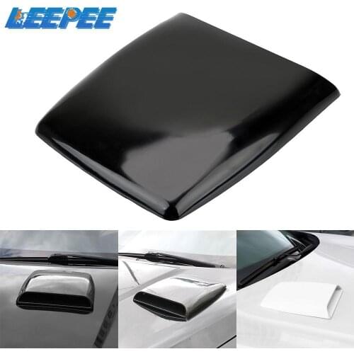 Universal Car Hood Scoop Air Outlet Cover Decoration Air Flow Intake Vent Cover Auto Air Flow Vent Cover Accessories Car Styling