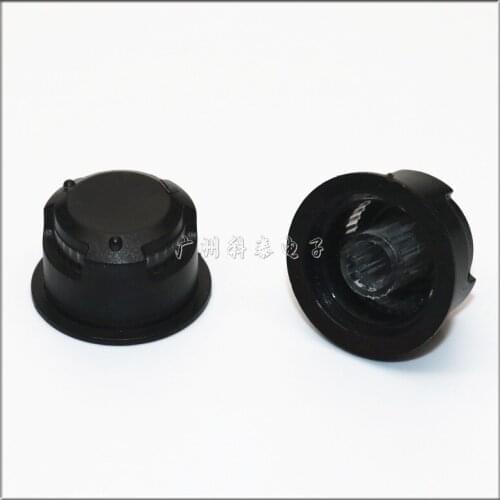 10 Pieces Diameter 23MM height 14MM Potentiometer Adjustment Plastic Light transmission Knob Cap Flower Shaft Inner Hole 6MM