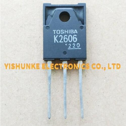 5PCS K2606 2SK2606 TO-3PF MOSFET TRANSISTOR 8A 800V