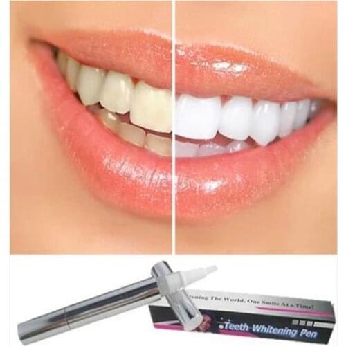 White Teeth Whitening Pen Tooth Gel Whitener Bleach Remove Stains oral hygiene clareamento dental